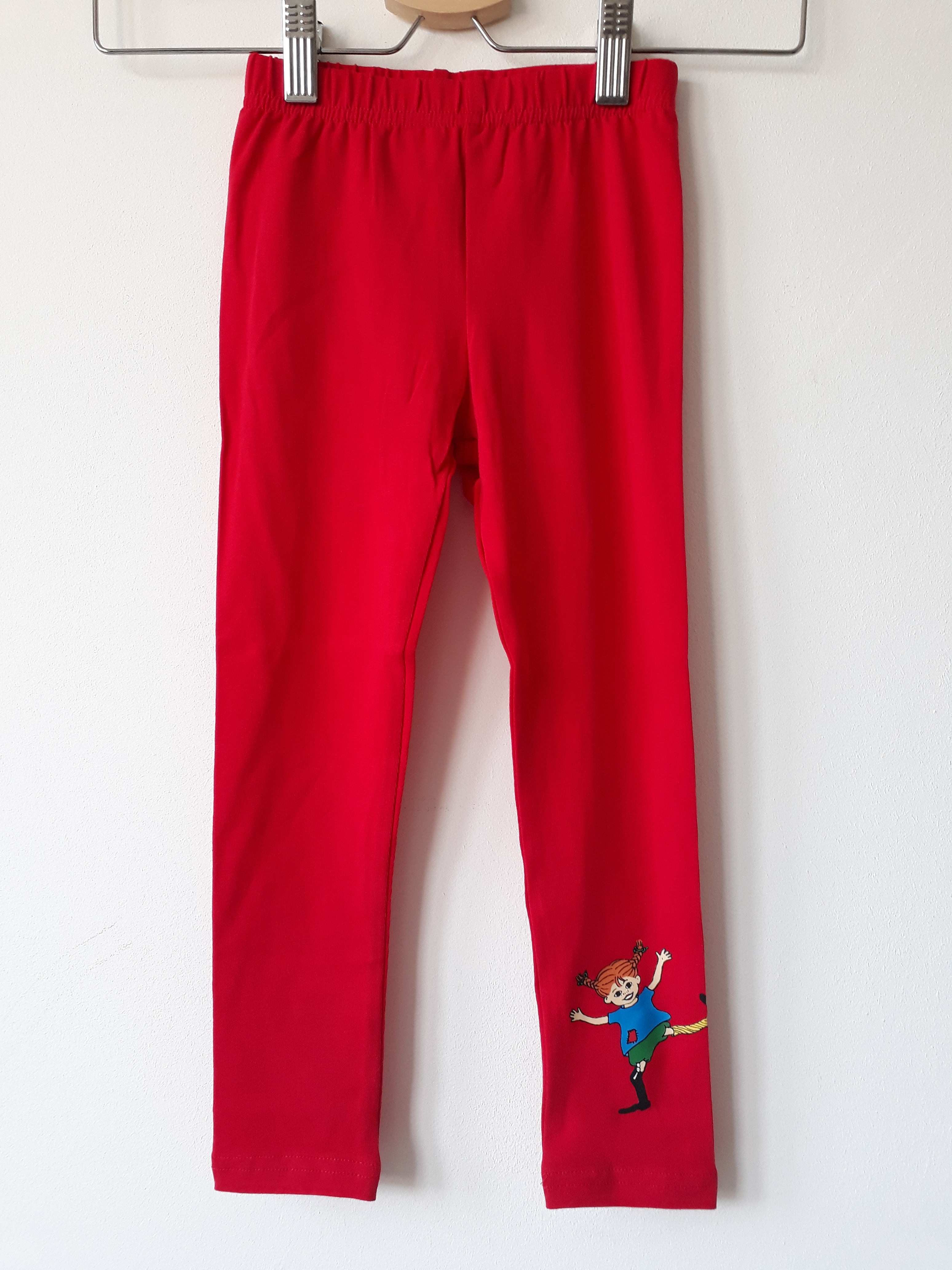 Legging rood – Pippi Langkous