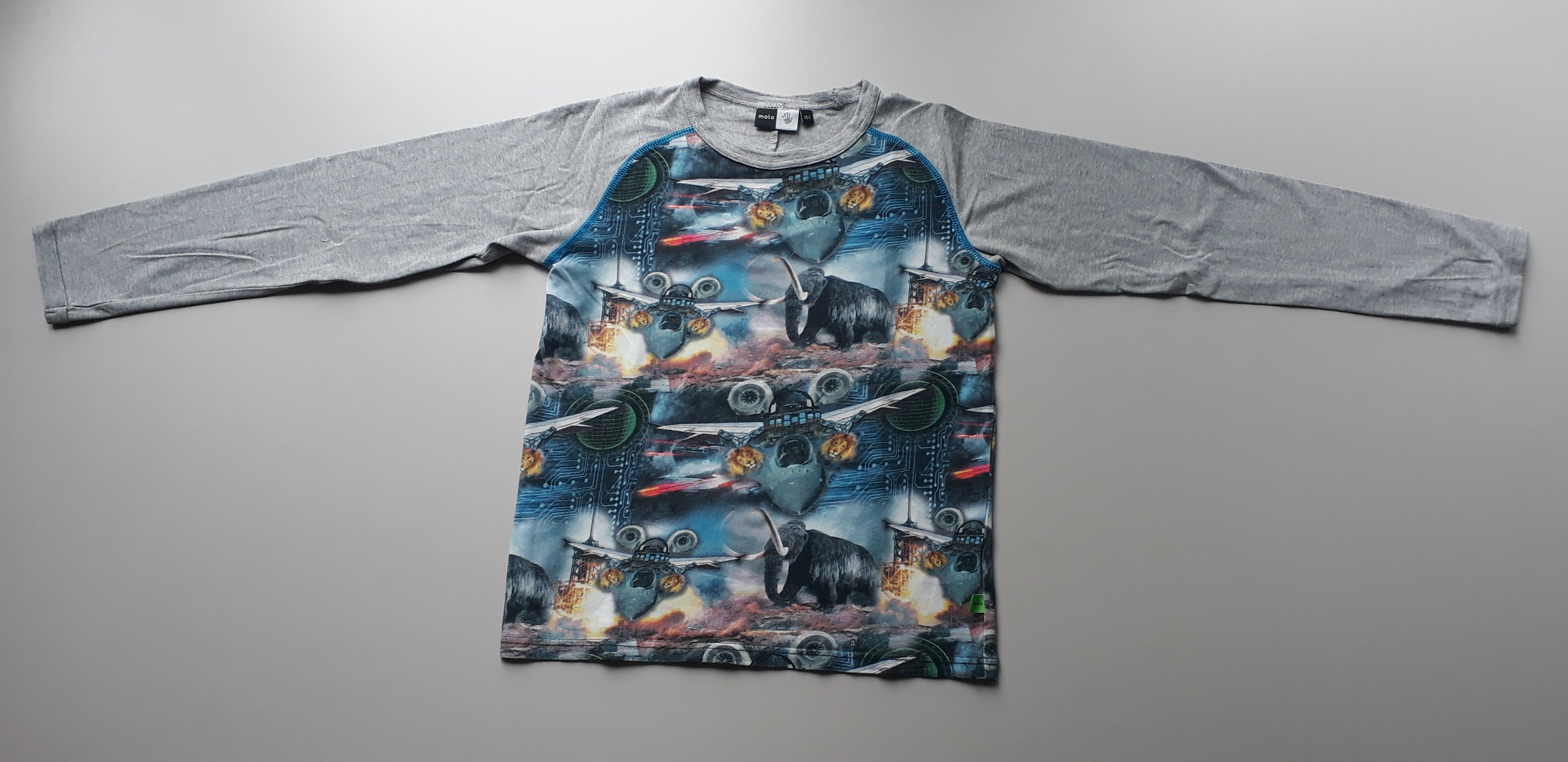 Longsleeve Molo mammoet 152 - 2dehands gebruikt