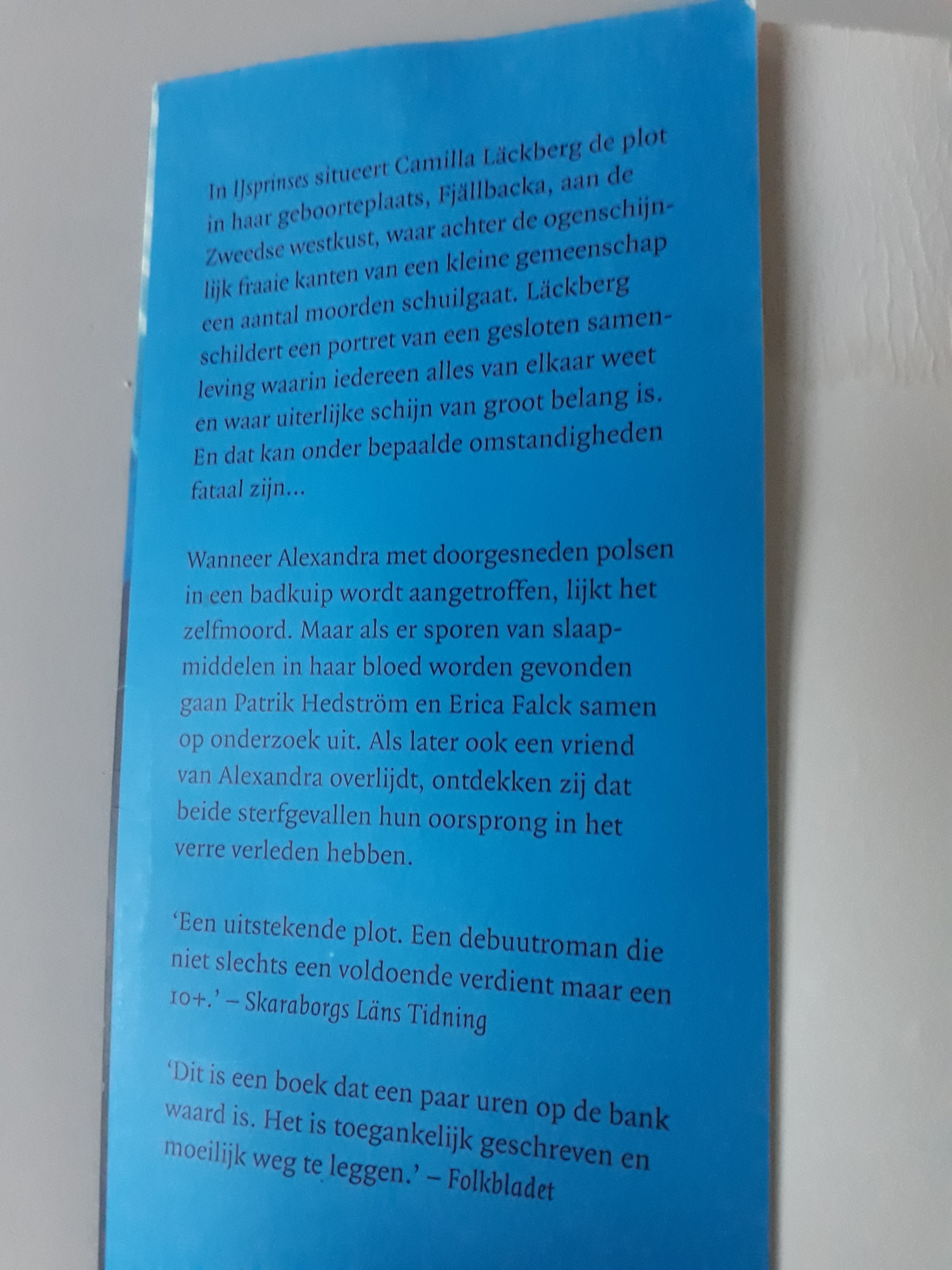 Camilla Läckberg - IJsprinses - 2dehands gebruikt