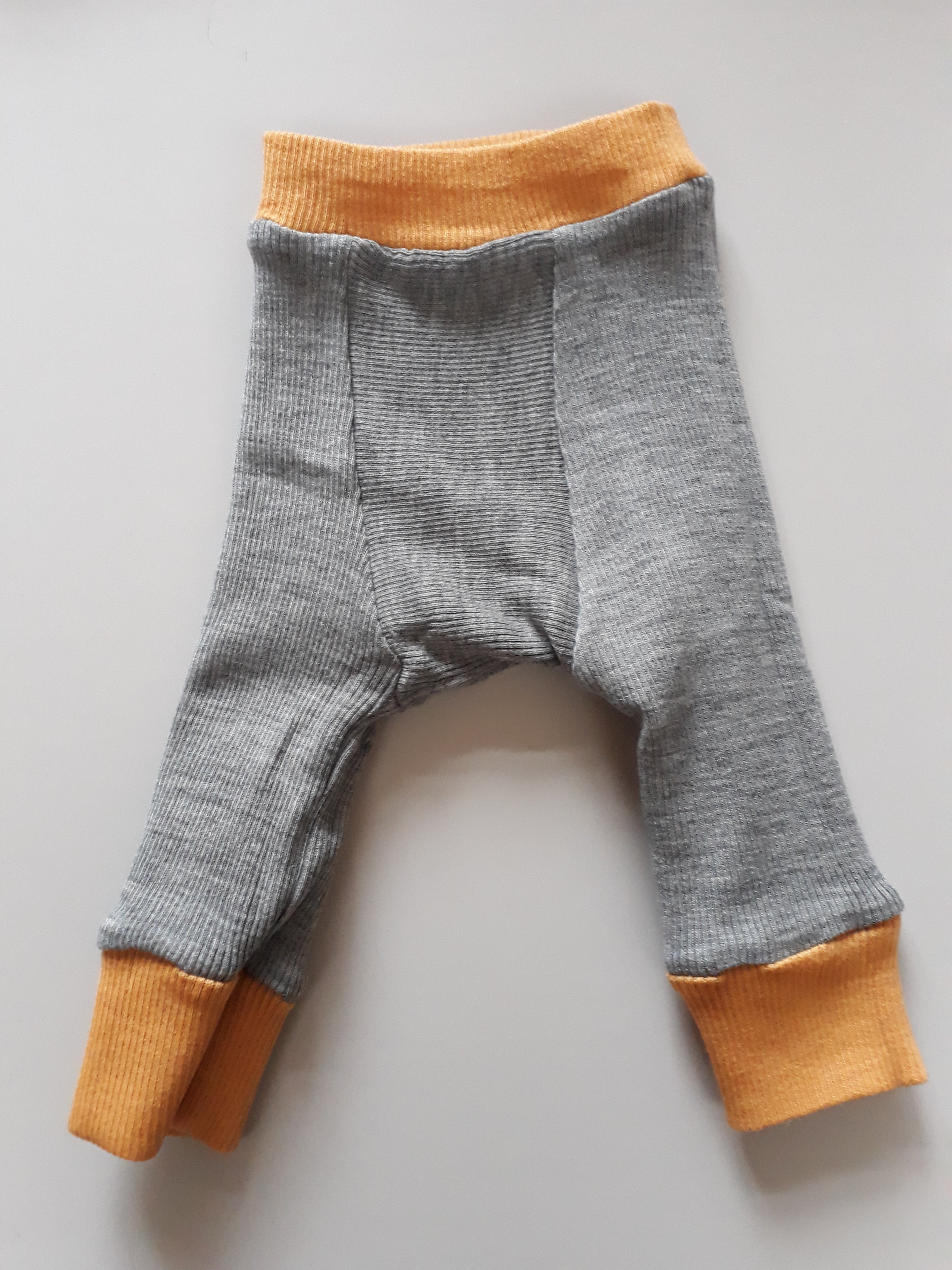 Woolies Longies broek / legging Golden Oat – ManyMonths MaMidea