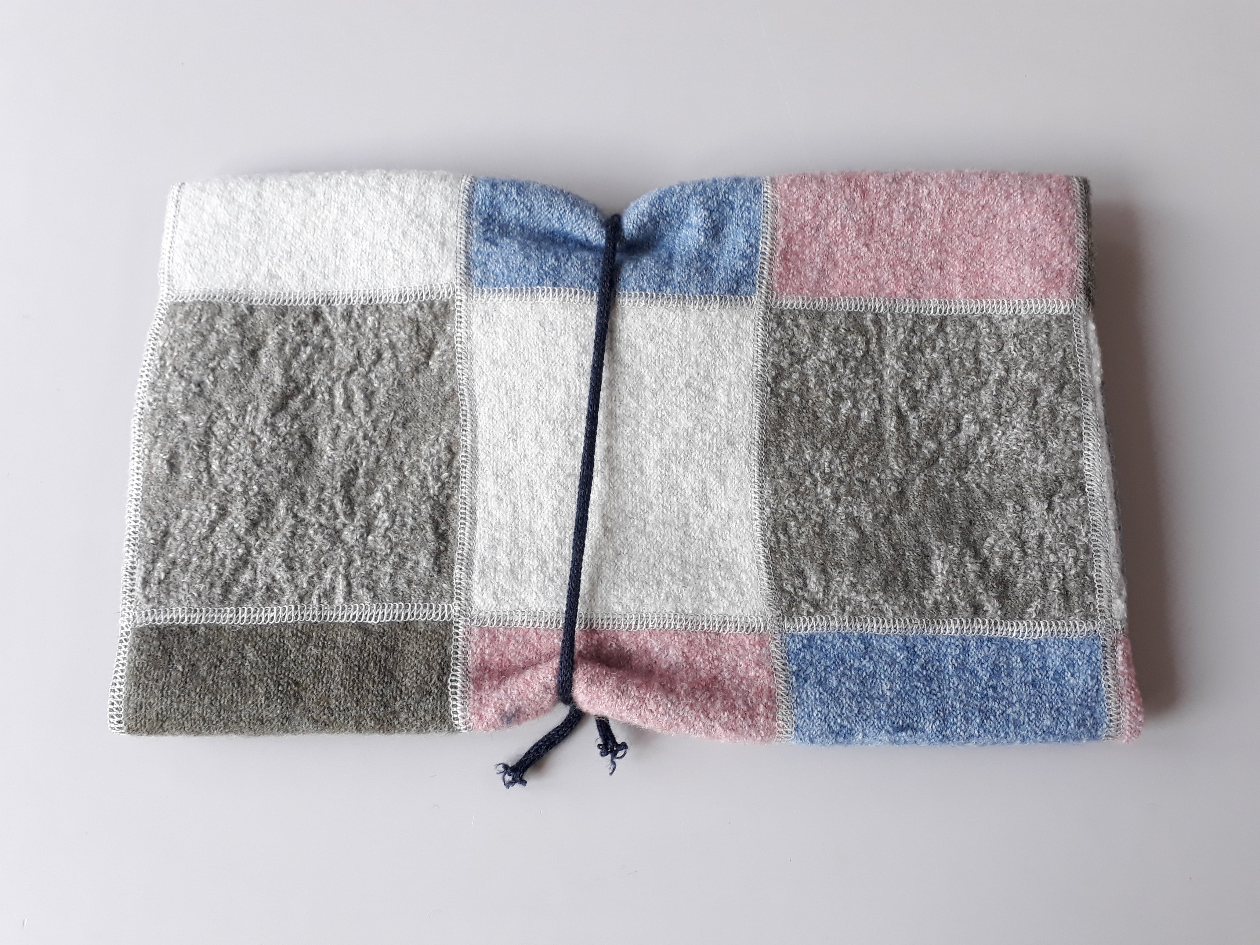 Patchwork blanket junior / baby wollen deken light - Ivanhoe of Sweden