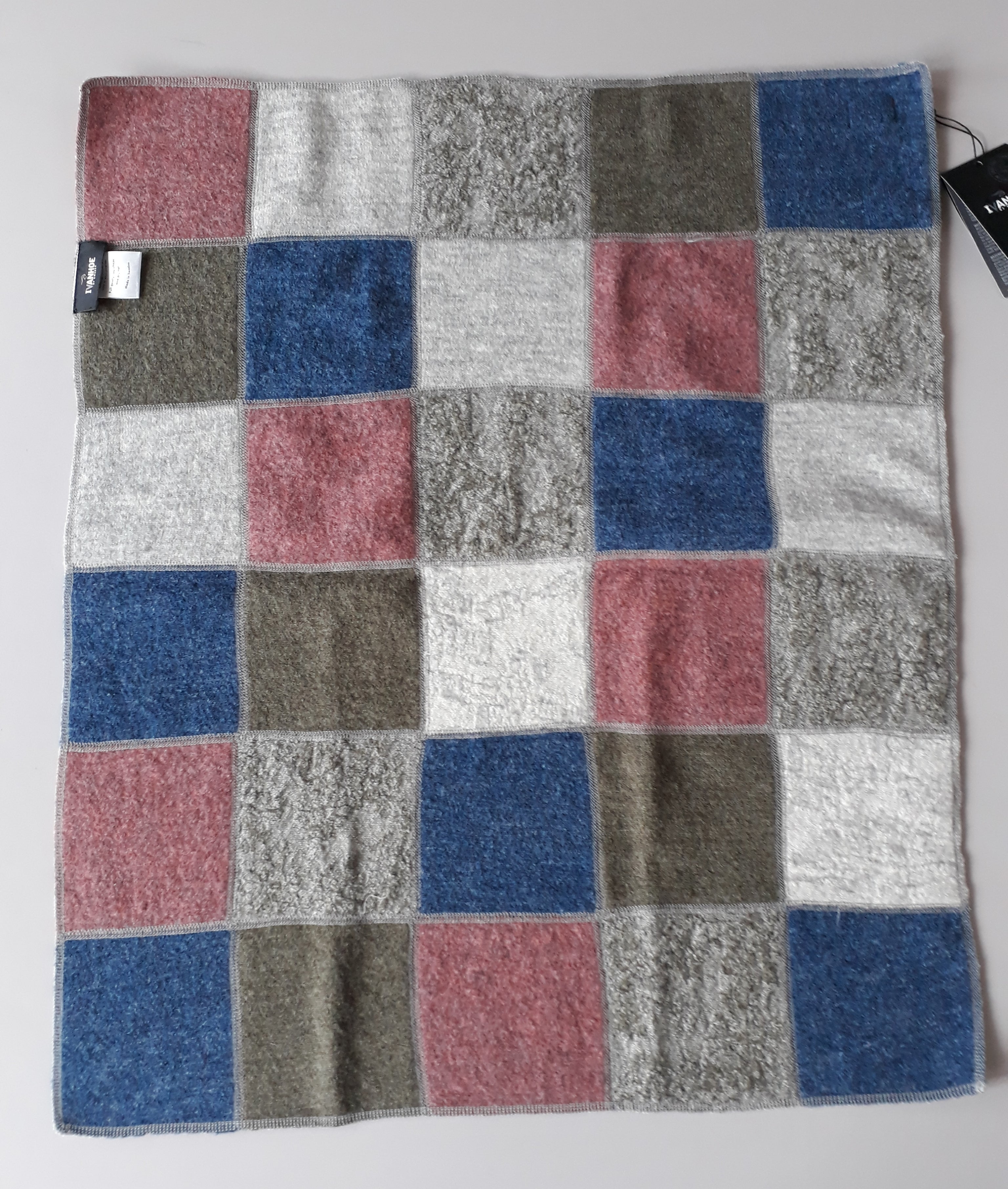 Patchwork blanket junior / baby wollen deken light - Ivanhoe of Sweden