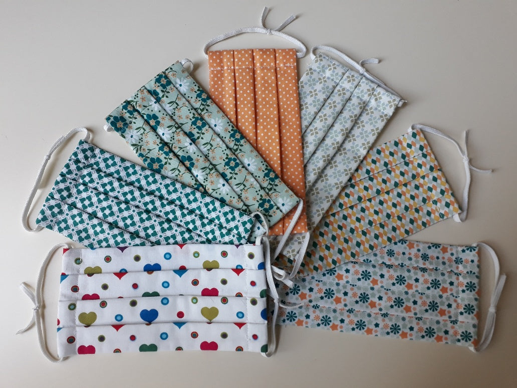 Mondkapjes wasbaar diverse motieven - Gemaakt in NL - Opbrengst goed doel