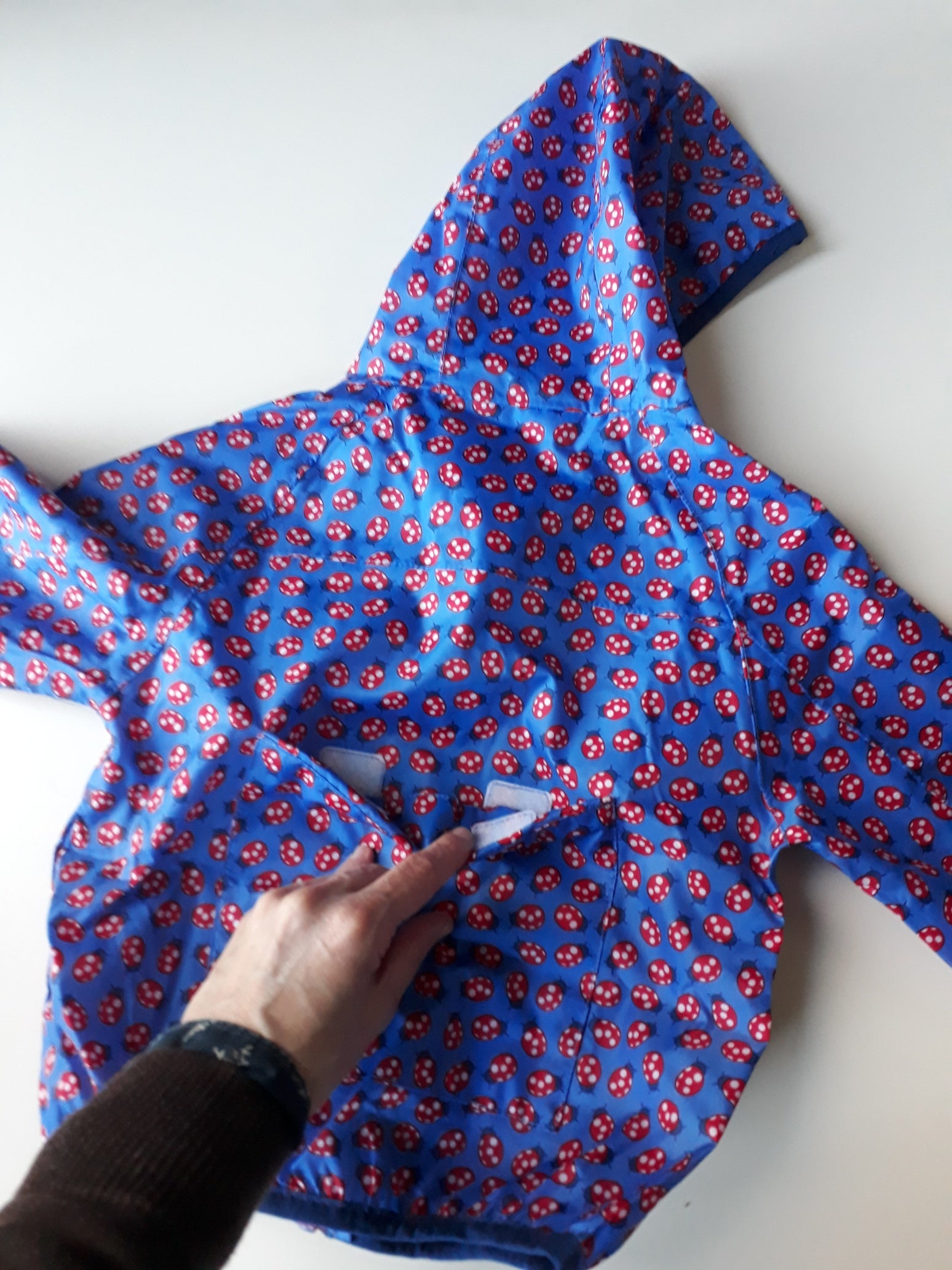 Regenjas (100% gerecycled pol.) Ladybird Puddlepack Jacket - Kite Clothing