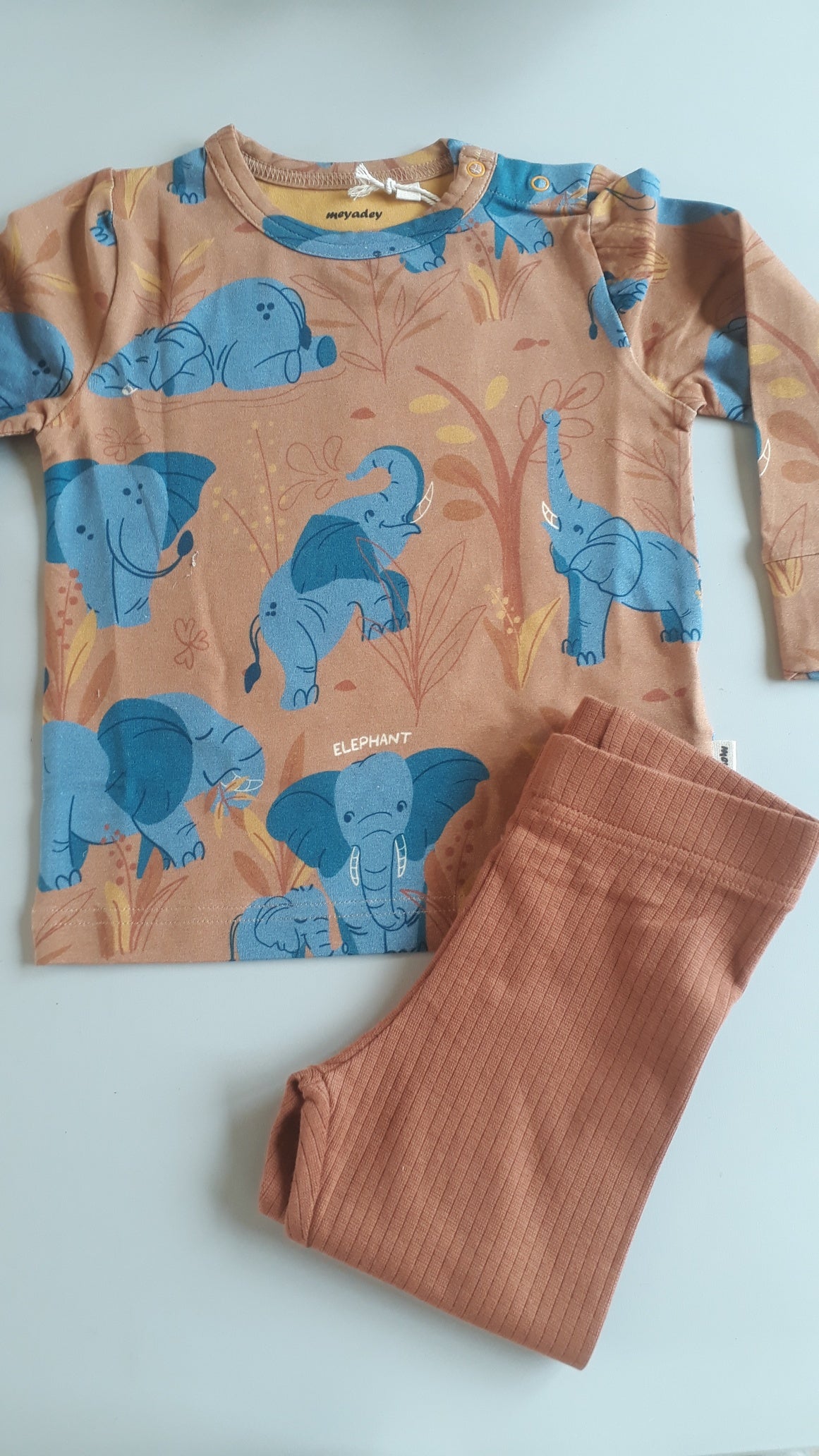 Leggings Rib Solid RIANFALL - Meyadey (Maxomorra)