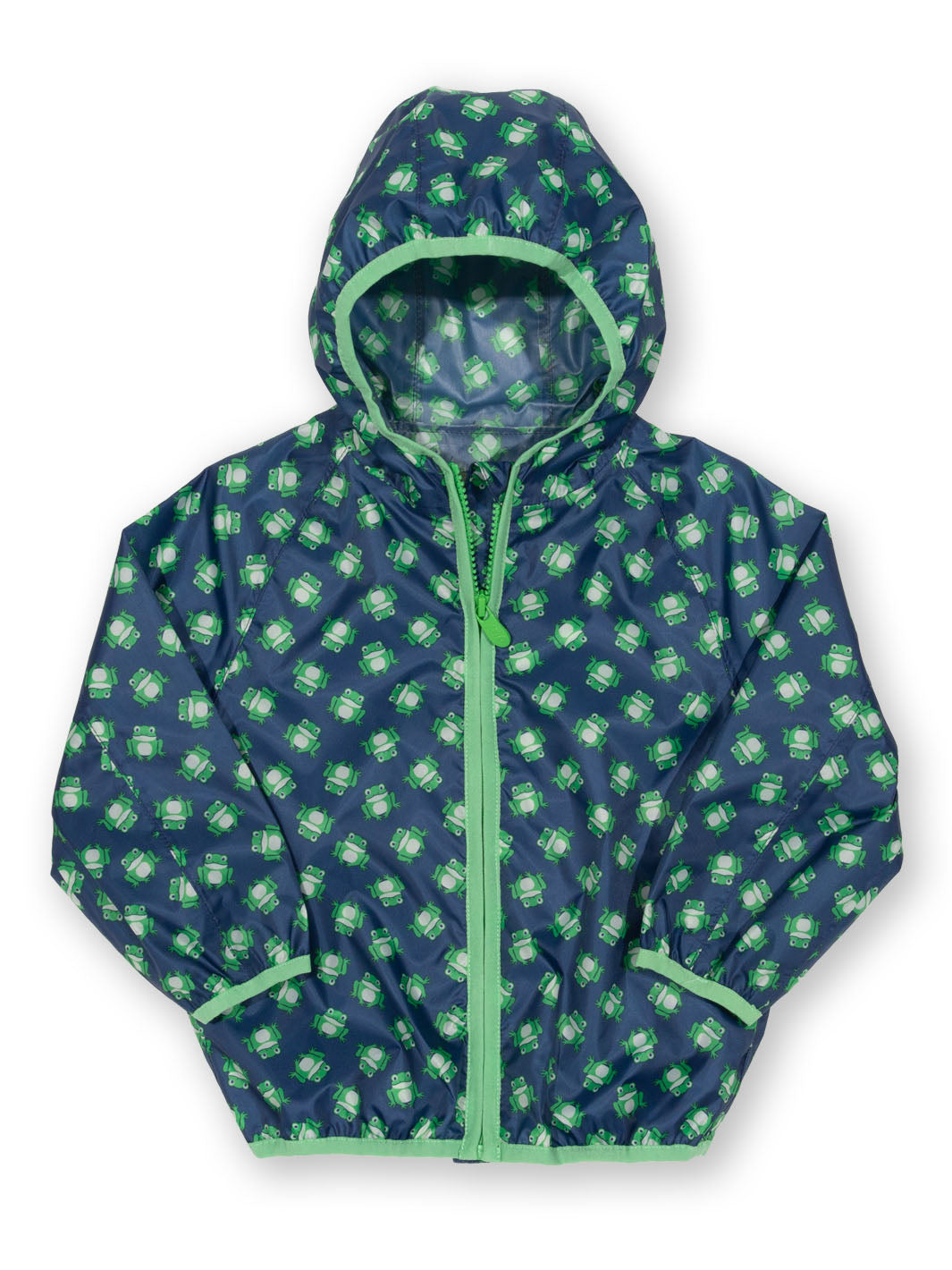 Regenjas (100% gerecycled pol.) Froglet Puddlepack Jacket - Kite Clothing