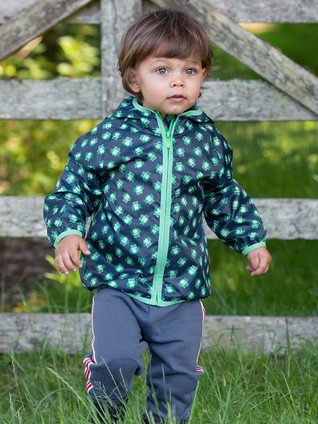 Regenjas (100% gerecycled pol.) Froglet Puddlepack Jacket - Kite Clothing