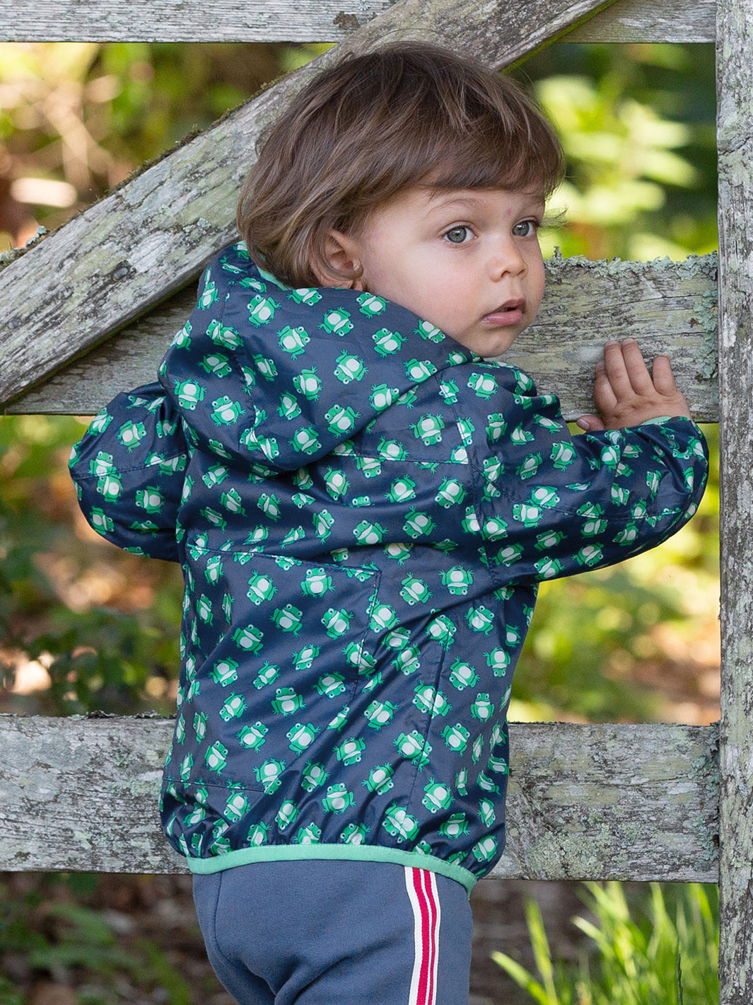 Regenjas (100% gerecycled pol.) Froglet Puddlepack Jacket - Kite Clothing