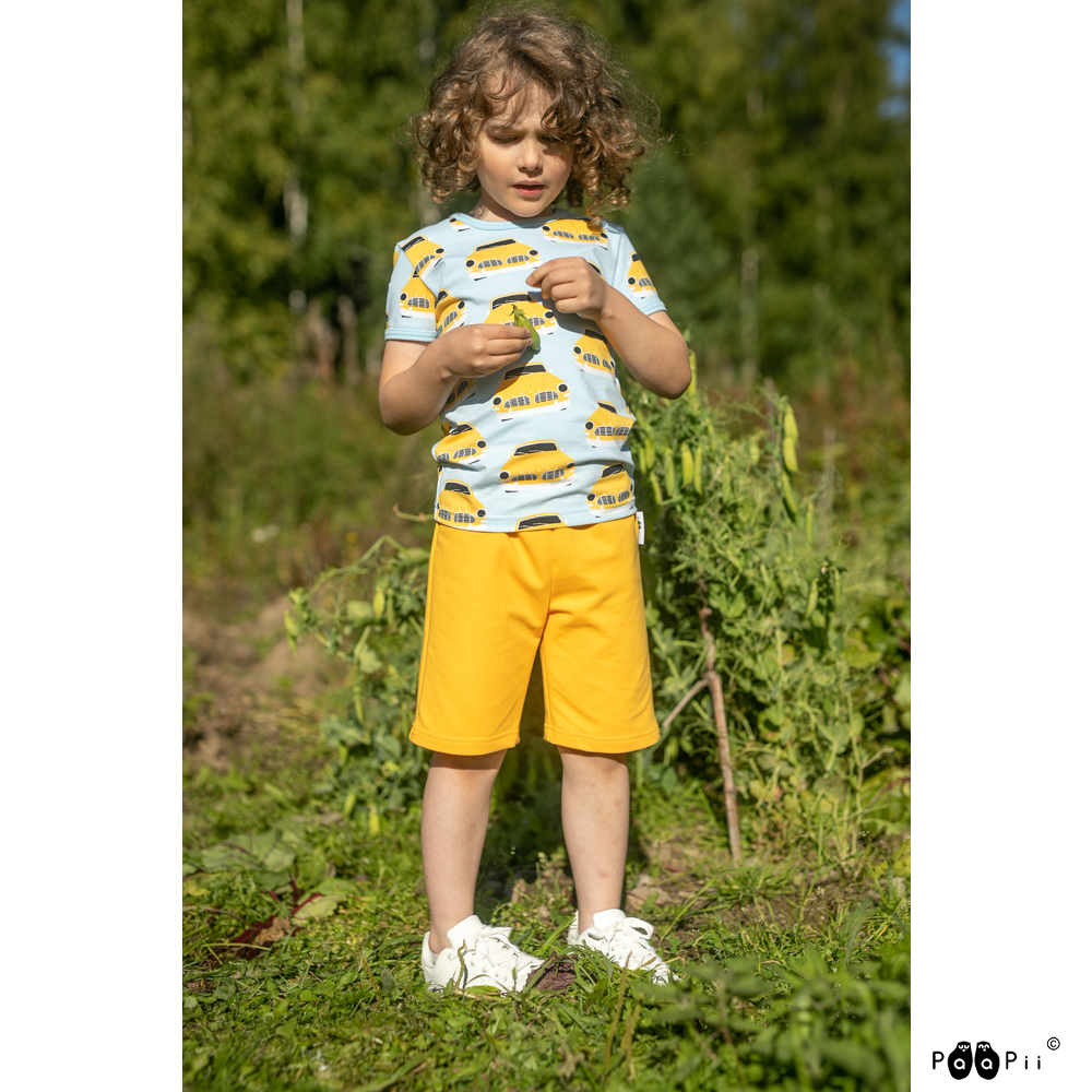 T-shirt VISA Vintage Cars Light Blue 86-140 – Paapii Design