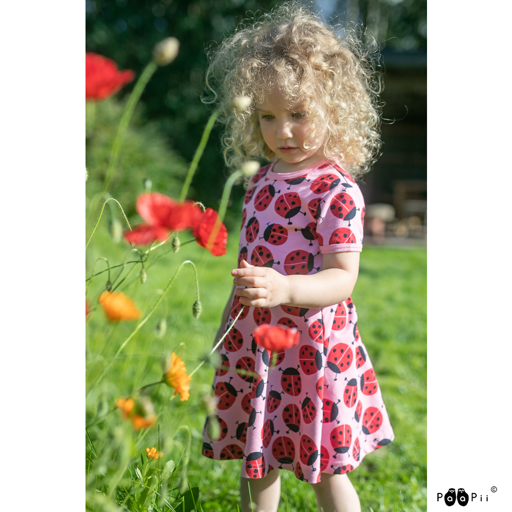 Jurk SANI dress Kerttu Light Pink 86-140 – Paapii Design