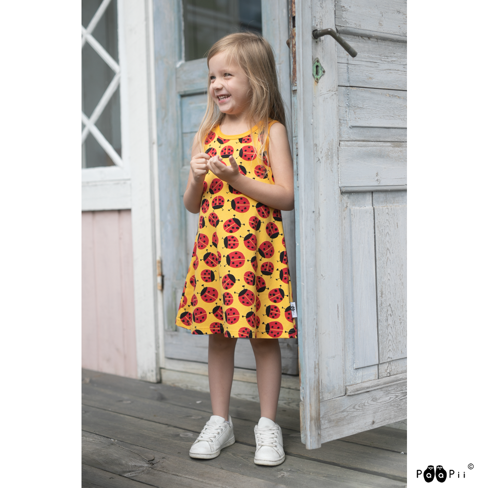 Jurk HELINÄ dress Kerttu Sun 86-140 – Paapii Design