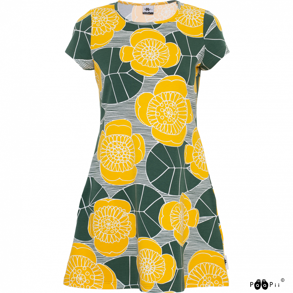 Tuniek LYYRA Tunic Ulpukka Dark Green S-XXXL - Paapii Design