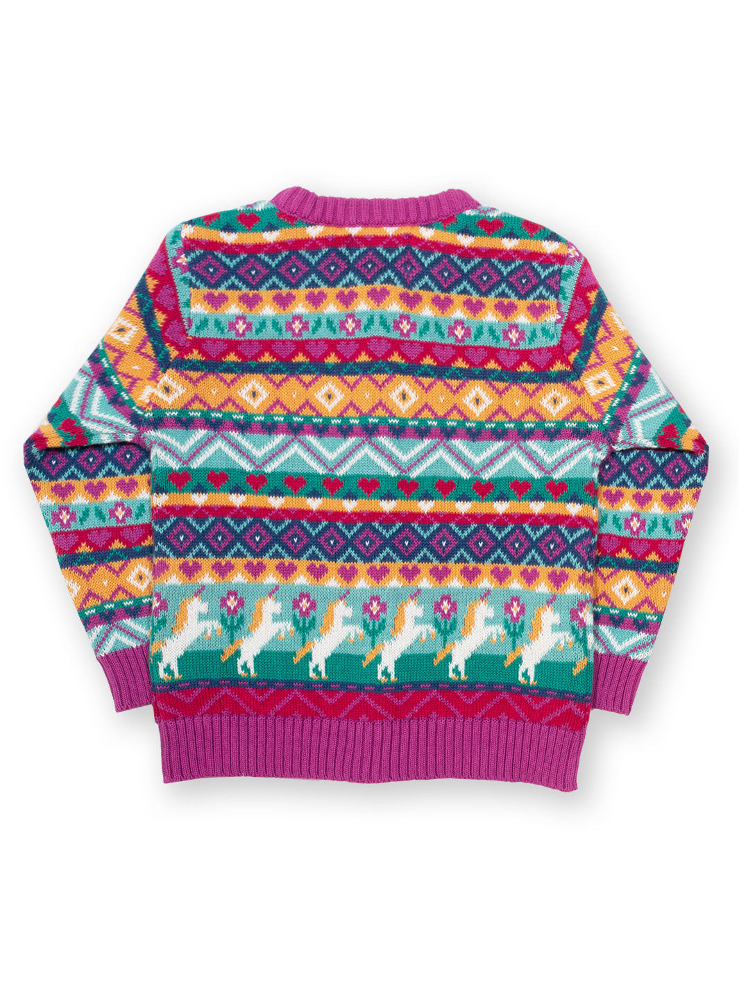 Vest Unicorn Kaleidoscope Cardi (62 t/m 110) - Kite Clothing