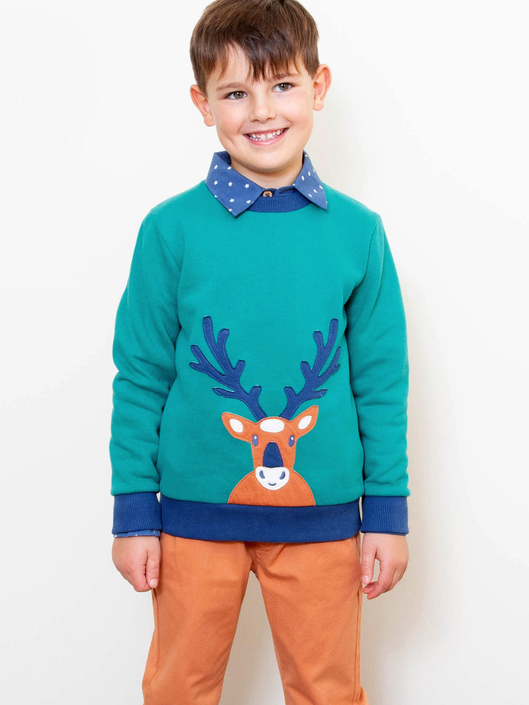 Trui Reindeer sweatshirt - Kite Clothing
