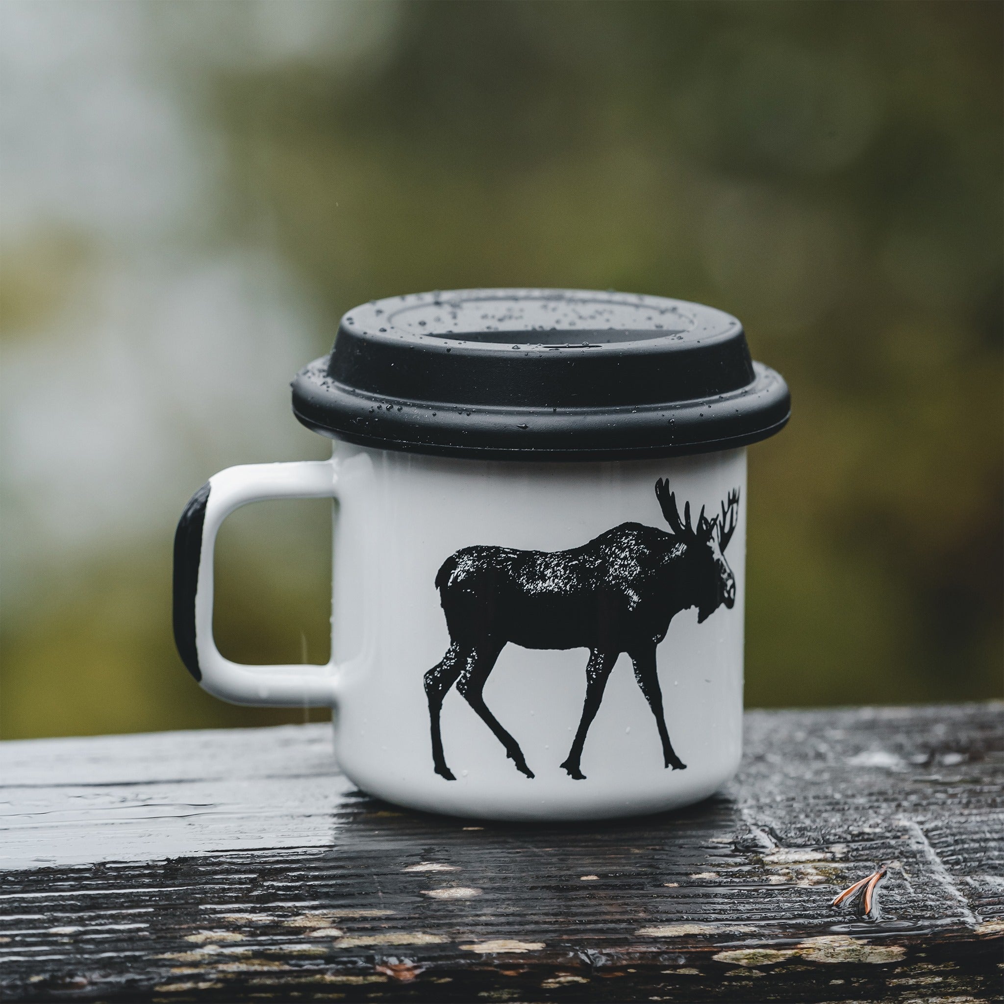 Deksel Take away silicone lid black Ø 9,5 cm (3,7dl mugs) – Muurla