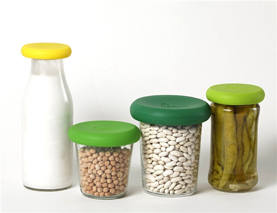 Food huggers 5 pieces Fresh Green - Foodhuggers