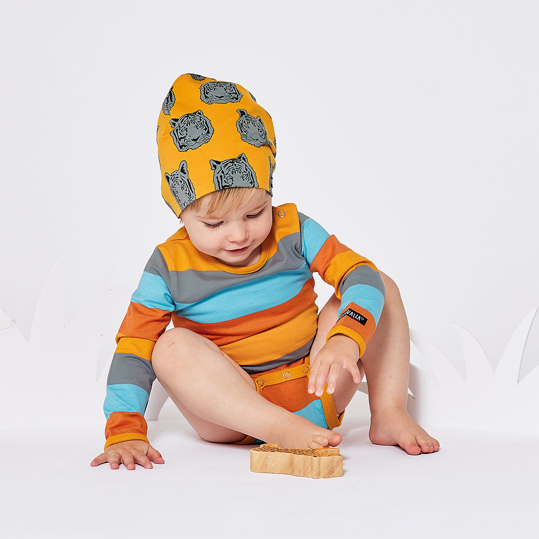 Muts / Beanie Tiger Saffron - Villervalla