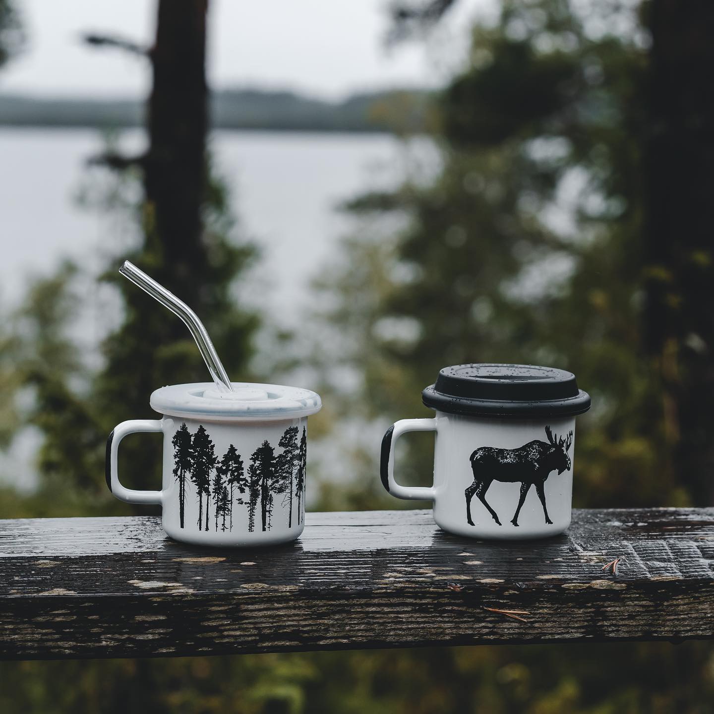 Deksel Take away silicone lid black Ø 9,5 cm (3,7dl mugs) – Muurla