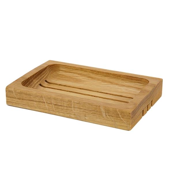 Soap Dish Oak Ekträ 12 x 8cm – Nea of Sweden
