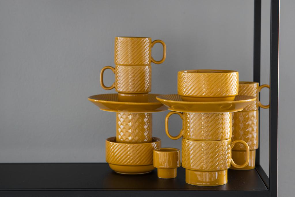 Bord Coffee & More Side Plate Yellow - Sagaform