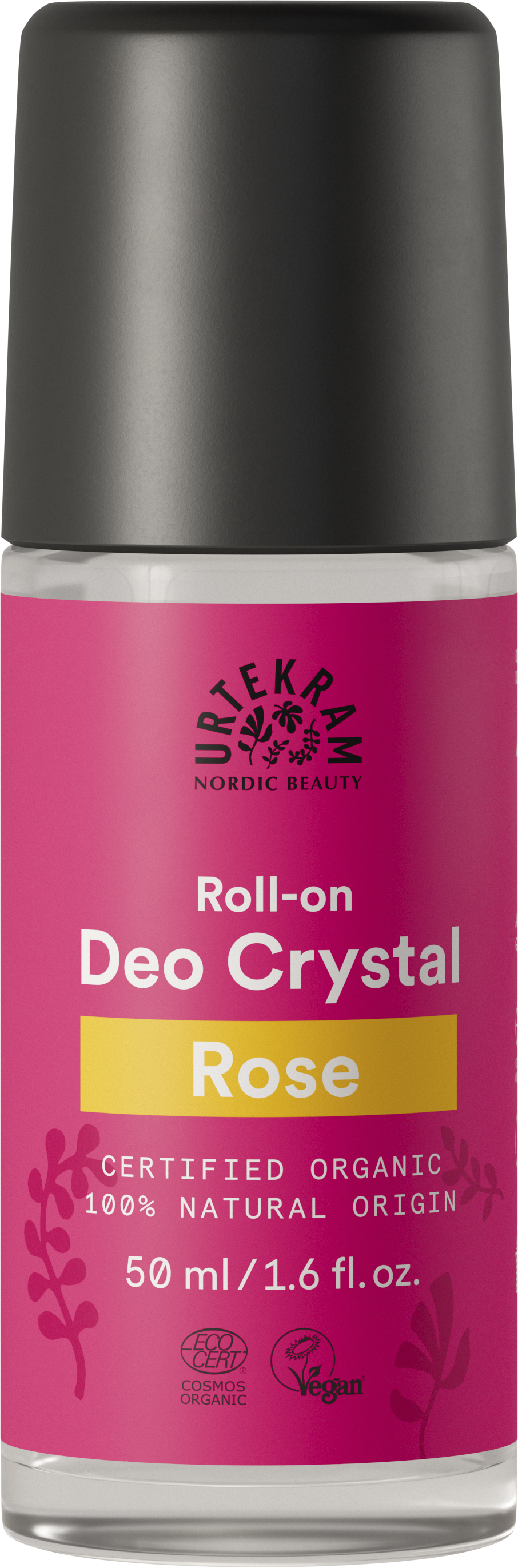 Rose Deo Crystal Roll-on - Urtekram