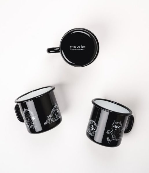 Moomin enamel mug Stinky 3,7dl – Muurla
