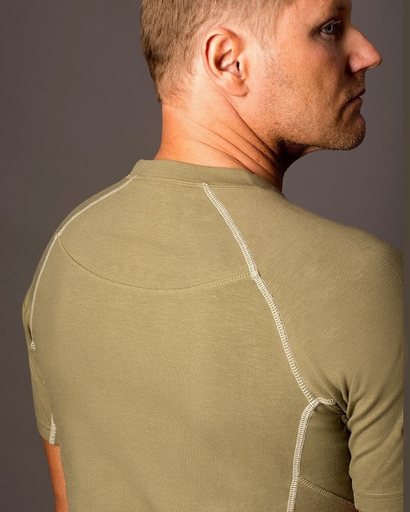 T‑shirt Manacala Green - B-Light Organic Clothing