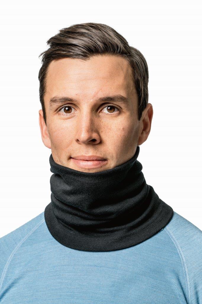 Colsjaal / Tube Lite Unisex Black - Woolpower