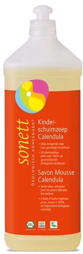 Kinderschuimzeep navulfles 1l – Sonett