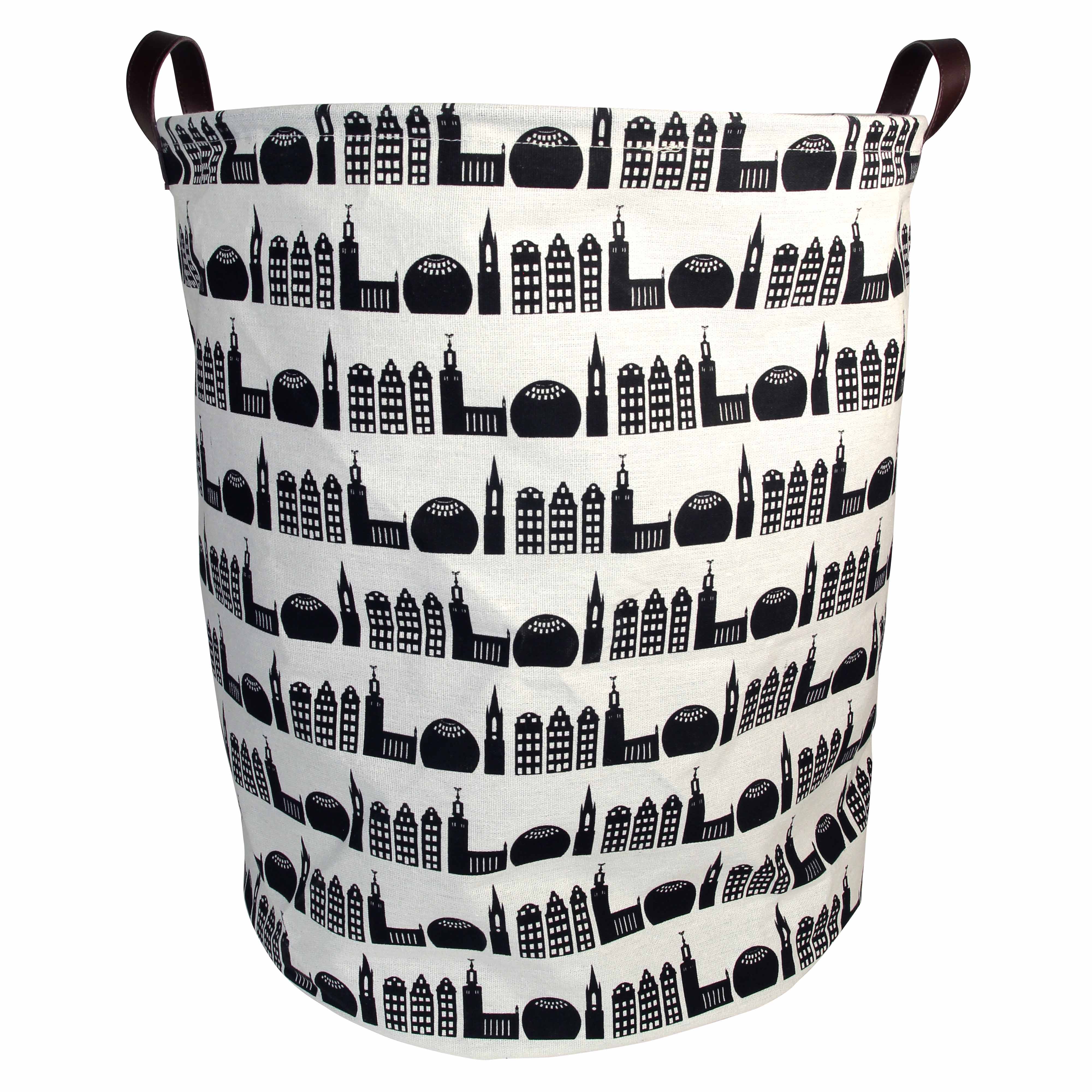 Stockholm City canvas storage bag large - Pluto Produkter