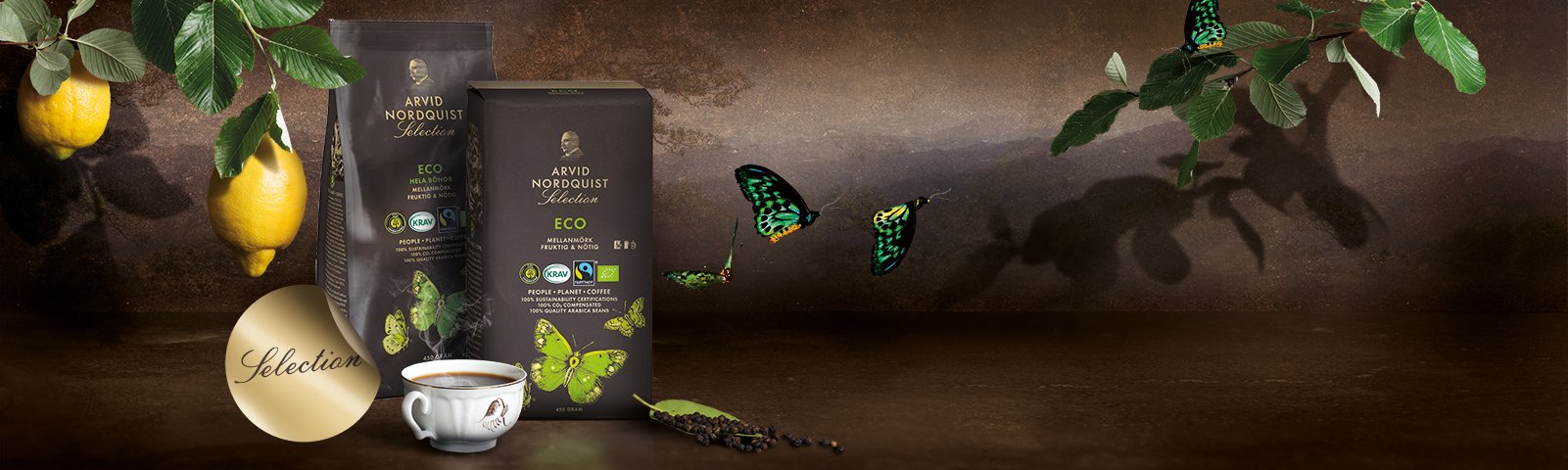 Koffie bio medium-dark roast - Arvid Nordquist