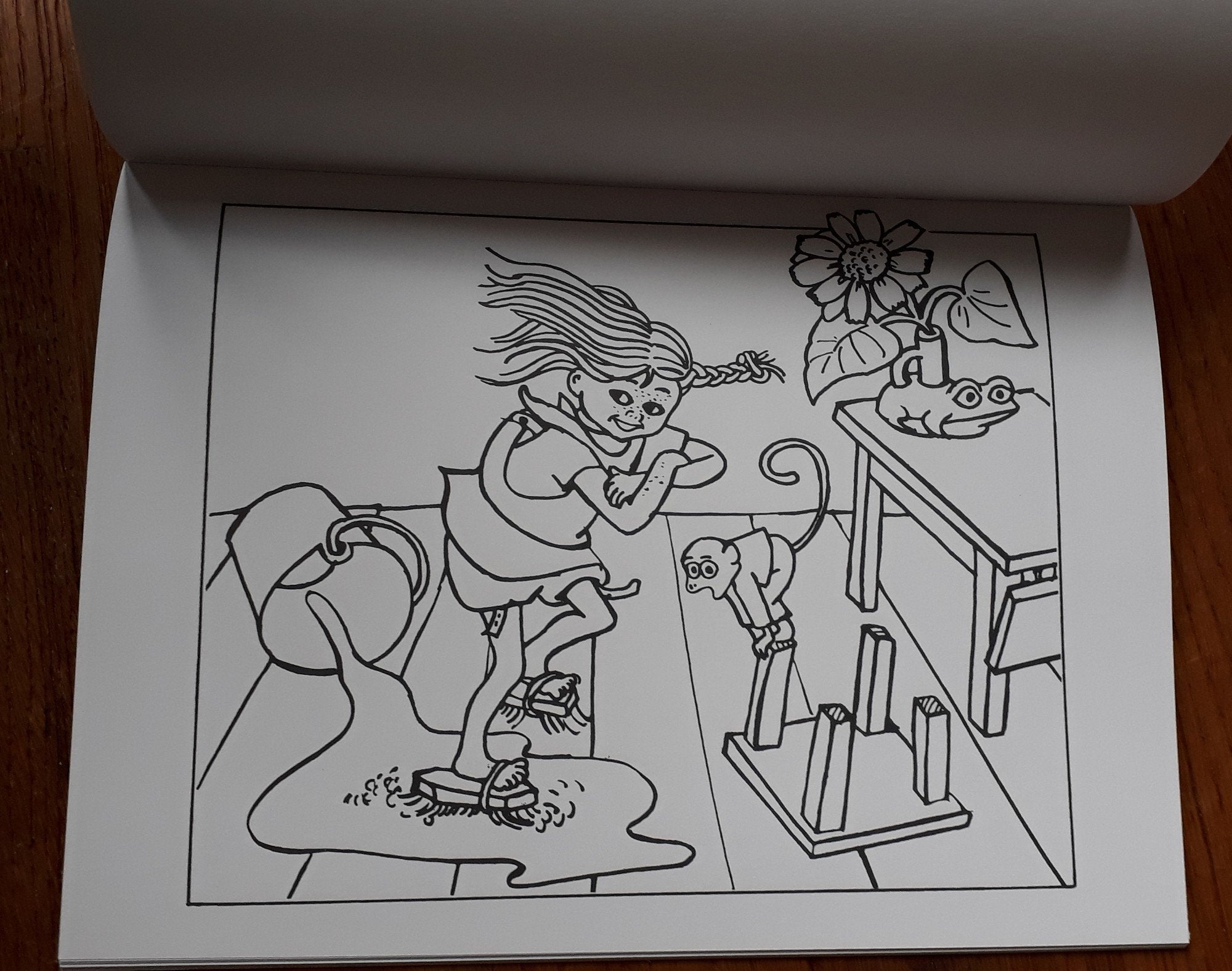 Kleurboek - Pippi Langkous