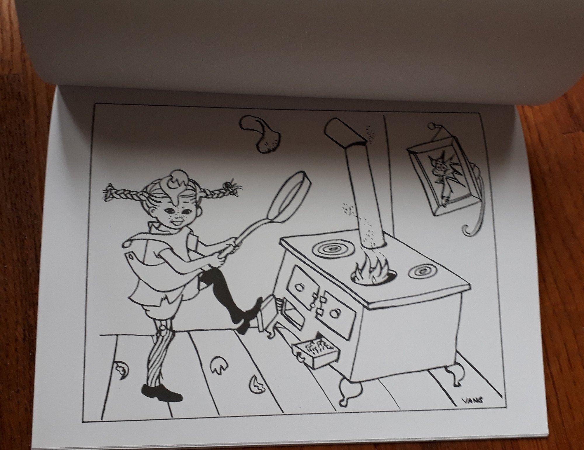 Kleurboek - Pippi Langkous