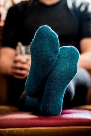 Socks Classic 400 Pine Green - Woolpower
