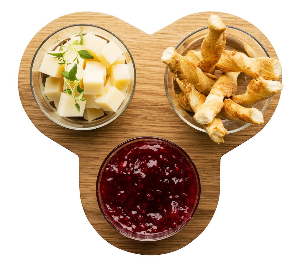 Nature serveringsset eik - Sagaform