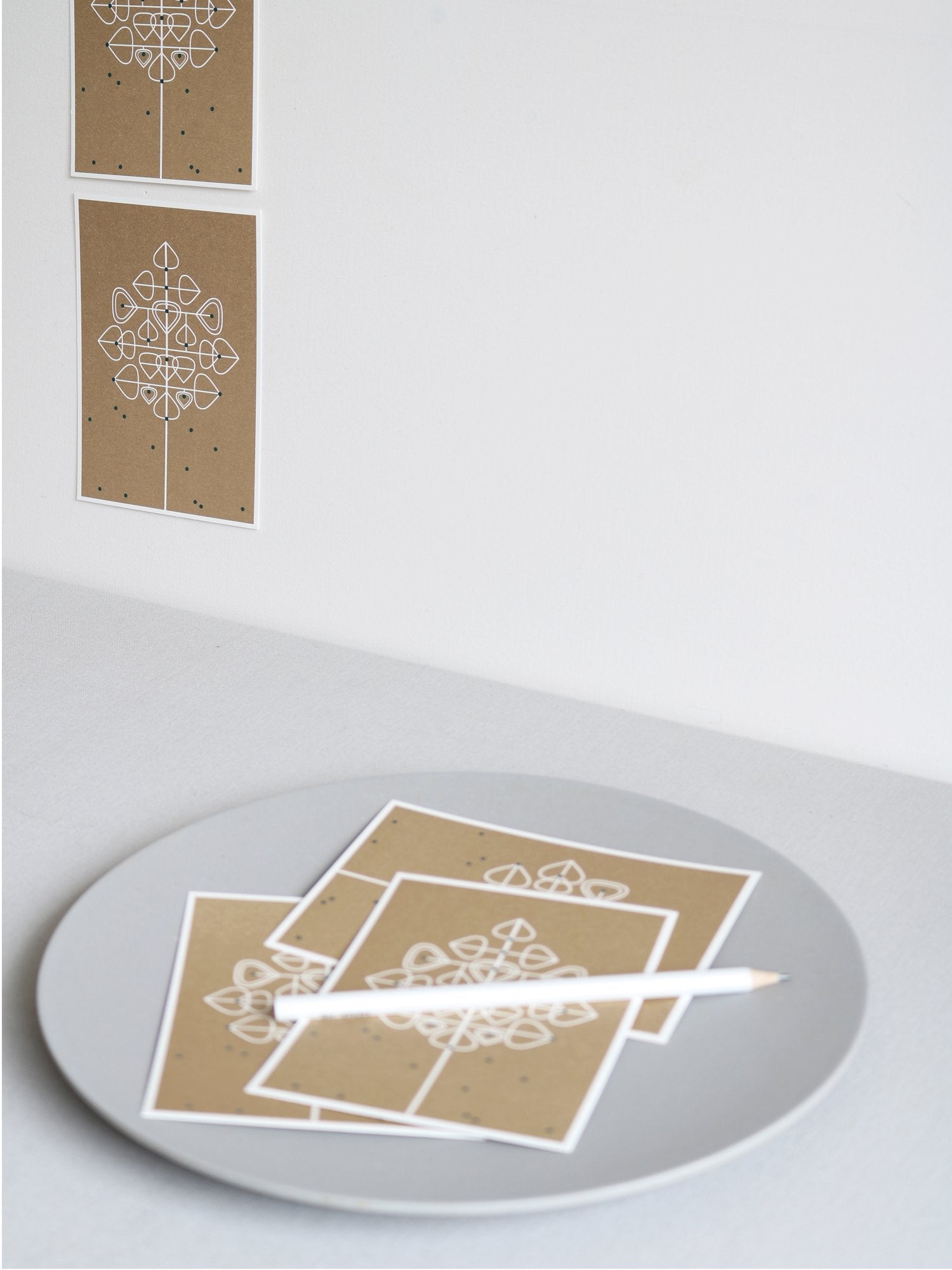 Maypole wenskaart – gold – Jurianne Matter