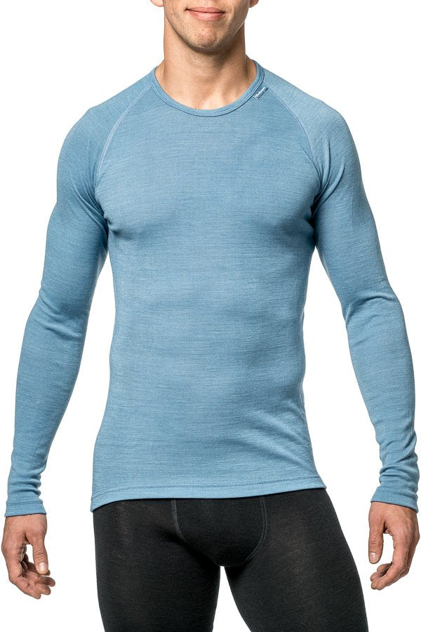 Thermo crewneck Lite Unisex Nordic Blue – Woolpower