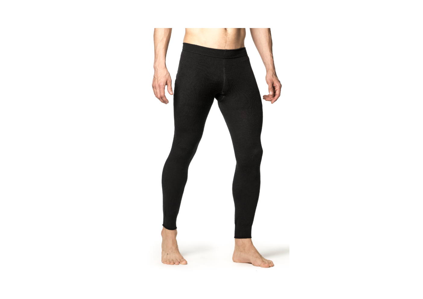 Thermo Legging Unisex / Long John 200 of 400 Black - Woolpower