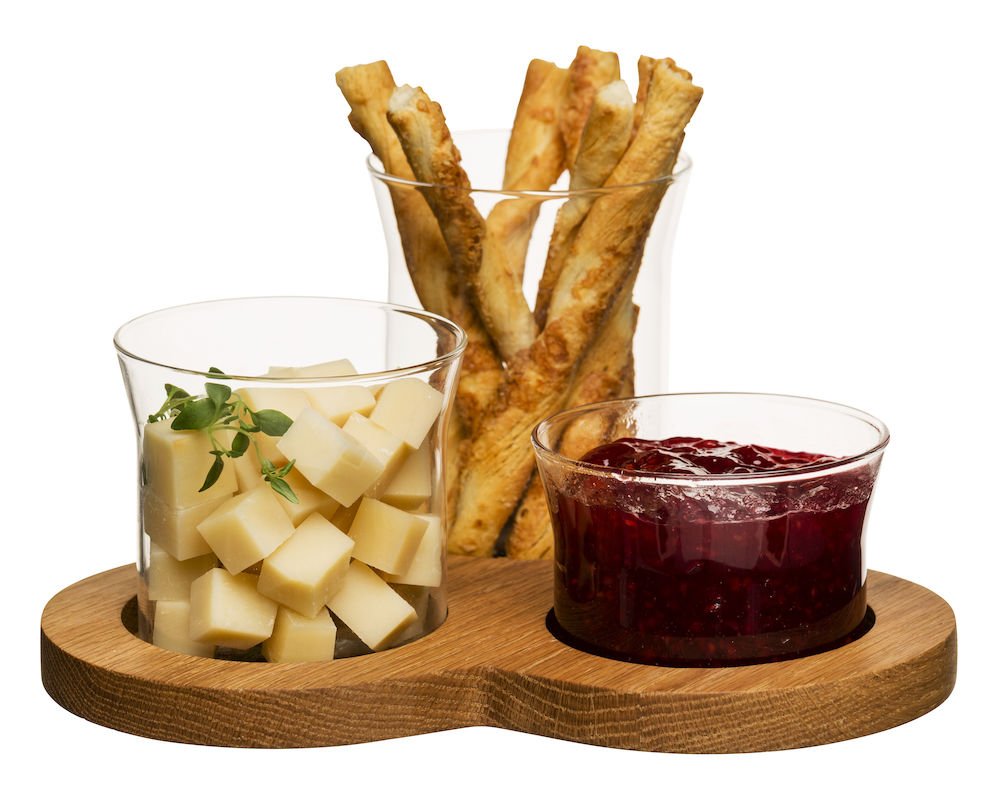 Nature serveringsset eik - Sagaform