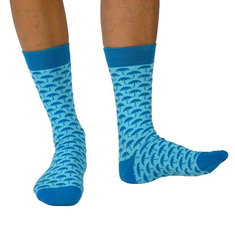 Sjöström lt blue sok - Organic socks of Sweden