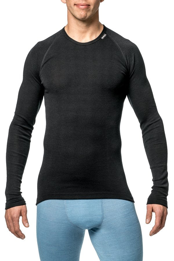 Thermo crewneck Lite Unisex Nordic Blue – Woolpower
