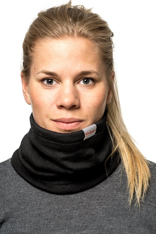 Colsjaal / Tube 200 Unisex Black - Woolpower