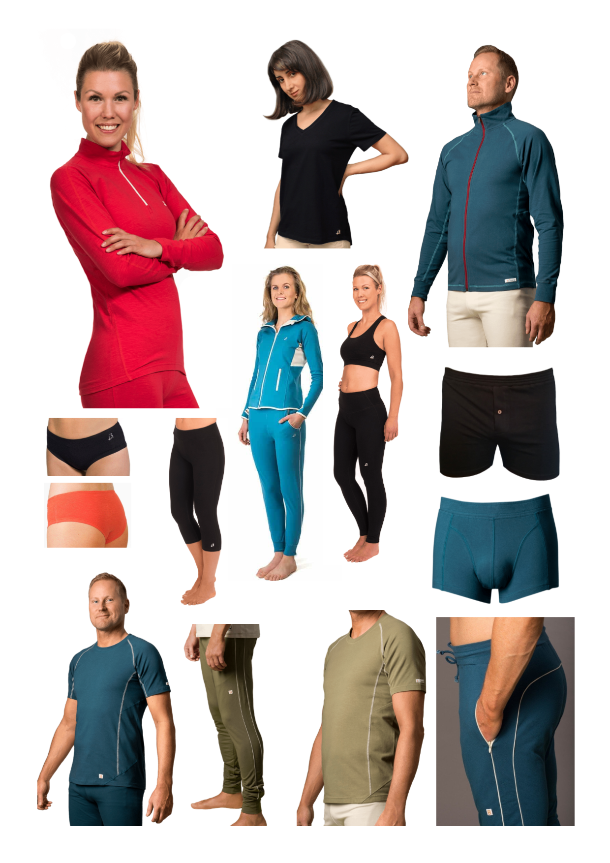 Trainingsbroek / sweatpants Dhaara - B-Light Organic Clothing