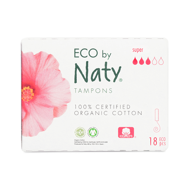 Tampons Super – Eco by Naty