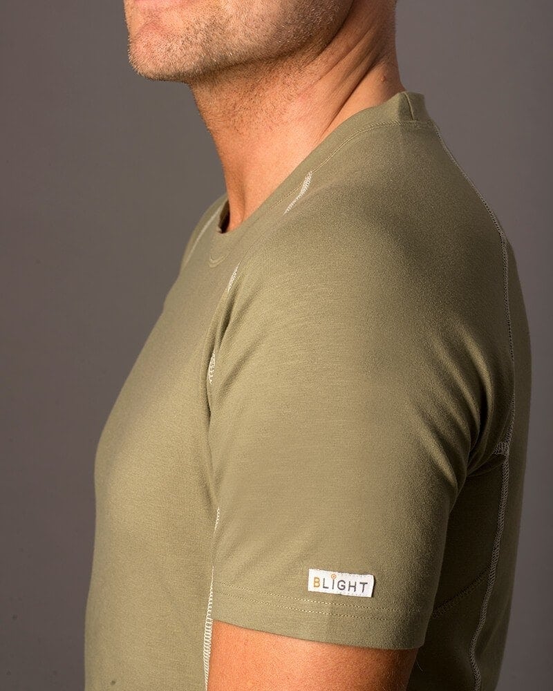 T‑shirt Manacala Green - B-Light Organic Clothing