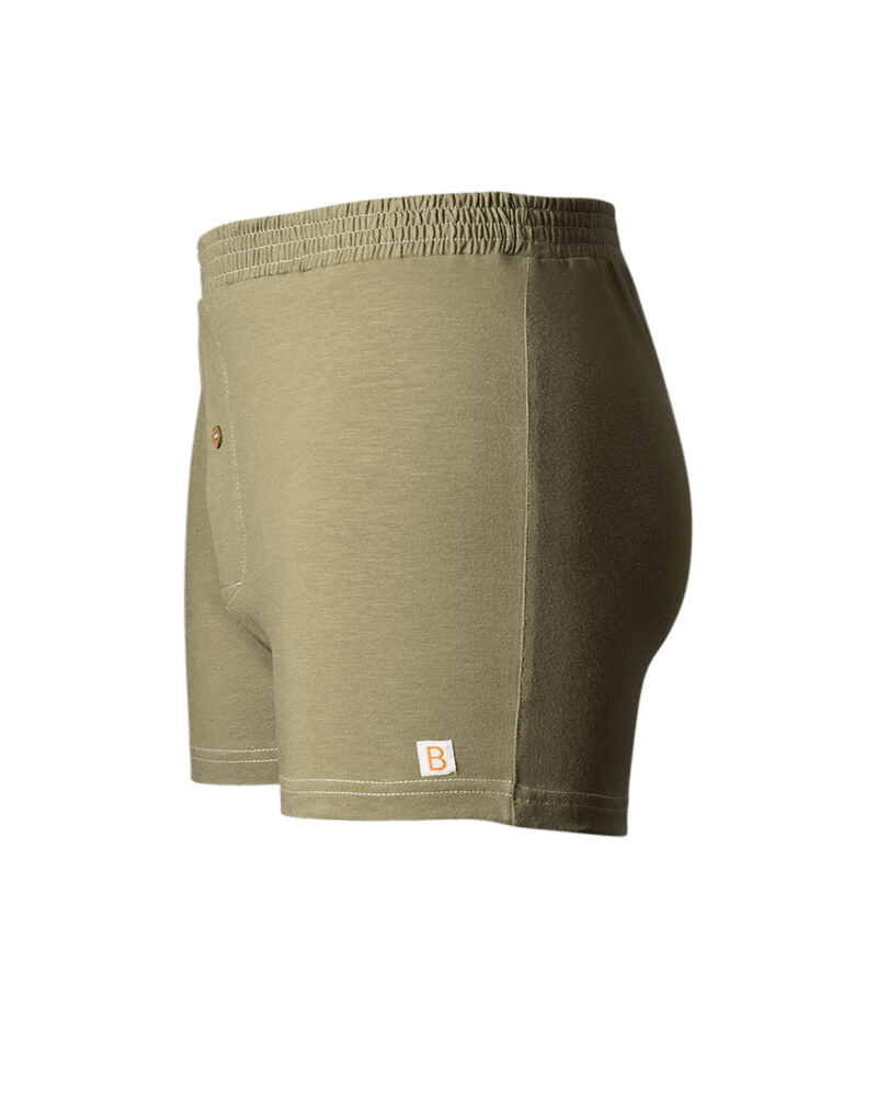 Boxershorts Antaranga II Green maat S - B-Light Organic Clothing