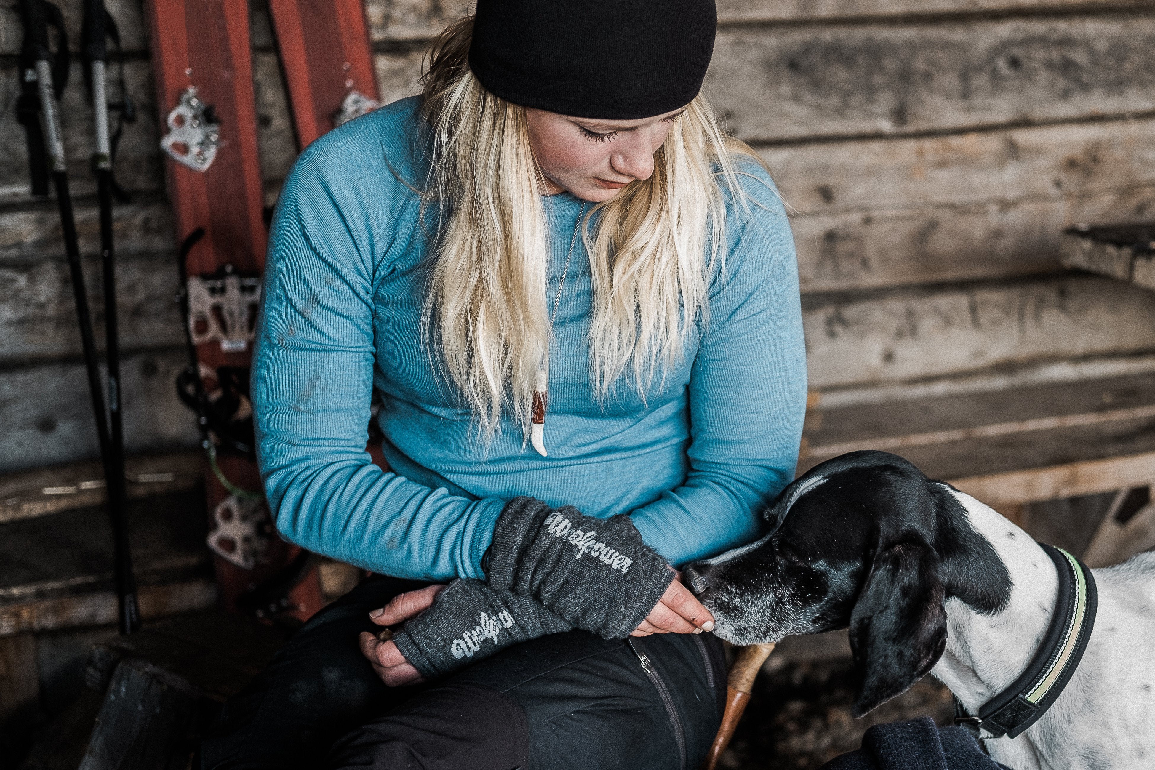 Wrist Gaiter 200gr Black - Woolpower