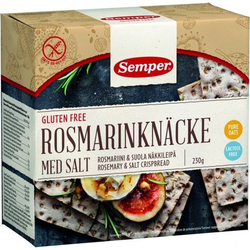 Knäckebröd rozemarijn – Semper Gluten Free