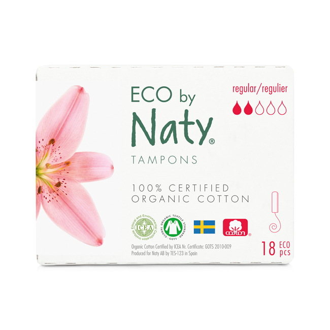 Tampons Regular – Eco by Naty