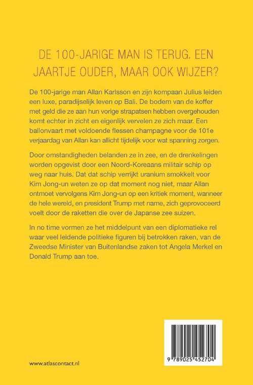 De 100-jarige man die terug kwam om de wereld te redden - Jonas Jonasson